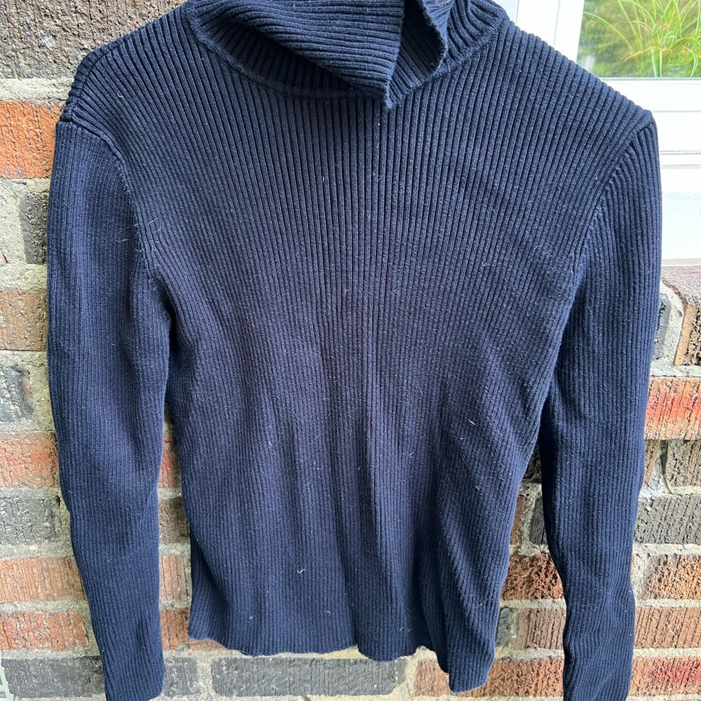 Ralph Lauren Navy Turtleneck Sweater